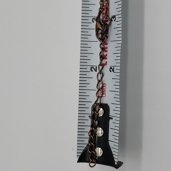 999- Purpurite Natural Stone Wire Wrapped Handmade Pendant Necklace NWT - Picture 7 of 12